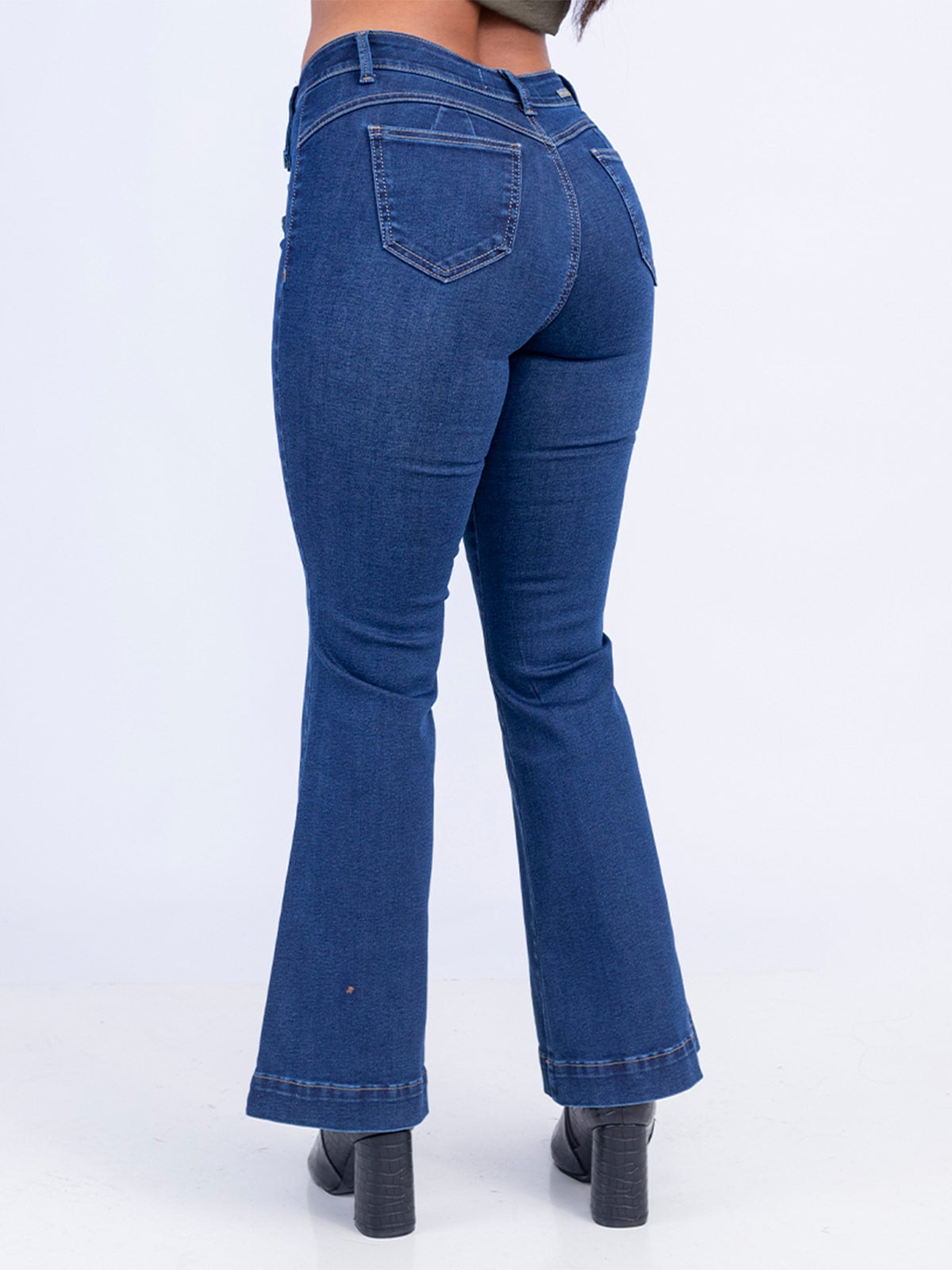 JEANS FLARE MUJER SODA BLUES WALTY - 3