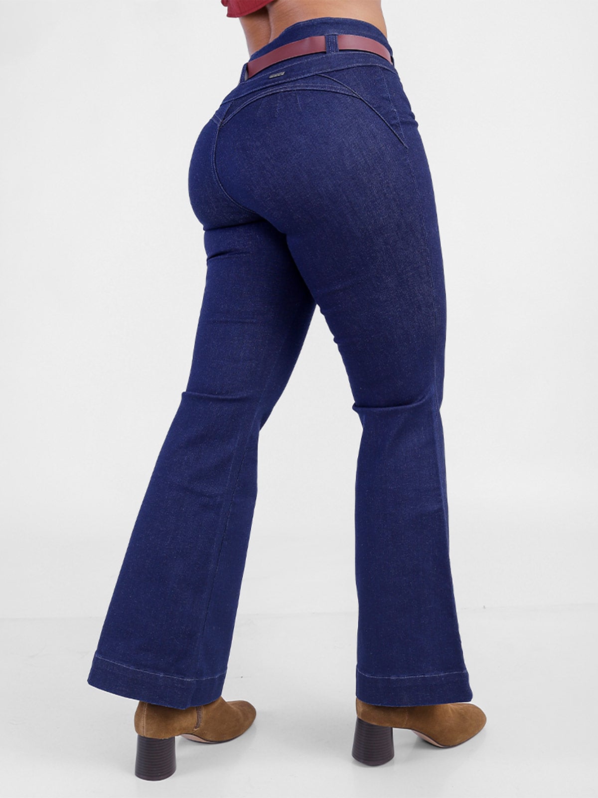 JEANS FLARE MUJER SODA BLUES GABRIELY - 3