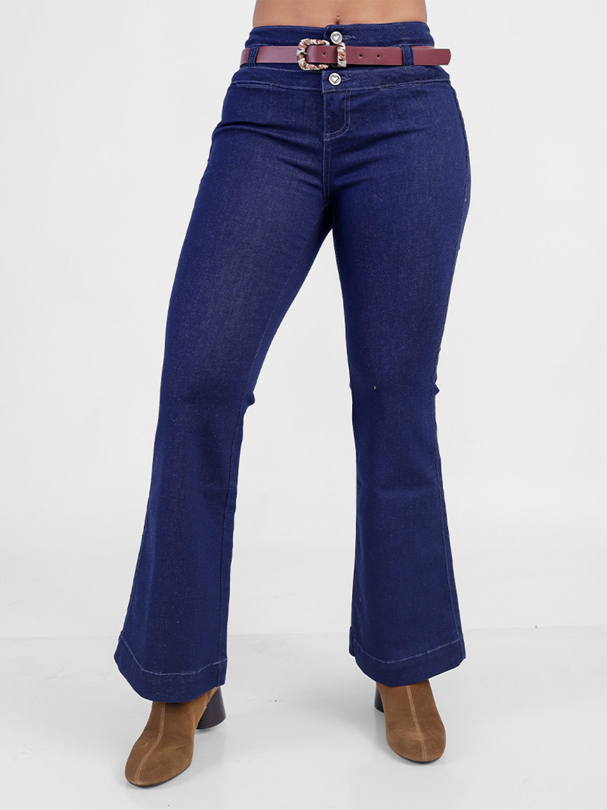 JEANS FLARE MUJER SODA BLUES GABRIELY - 2