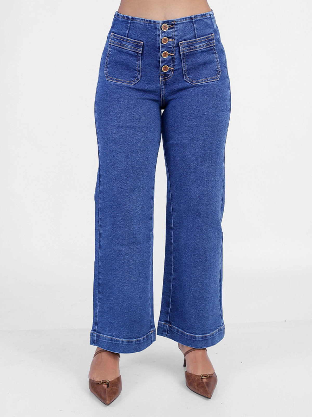 JEANS WIDELEG MUJER SODA BLUES NEFTIS - 2