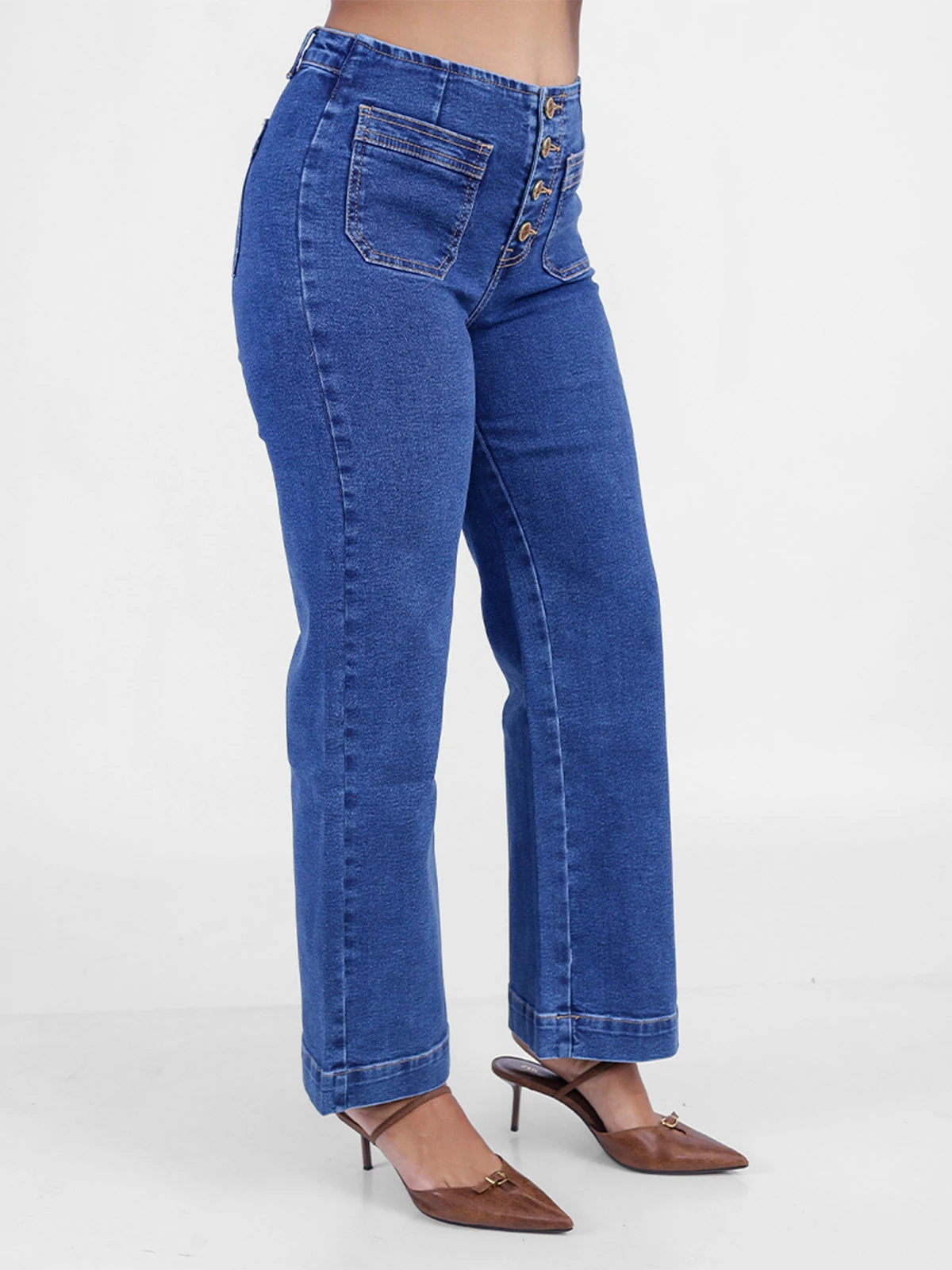 JEANS WIDELEG MUJER SODA BLUES NEFTIS - 4