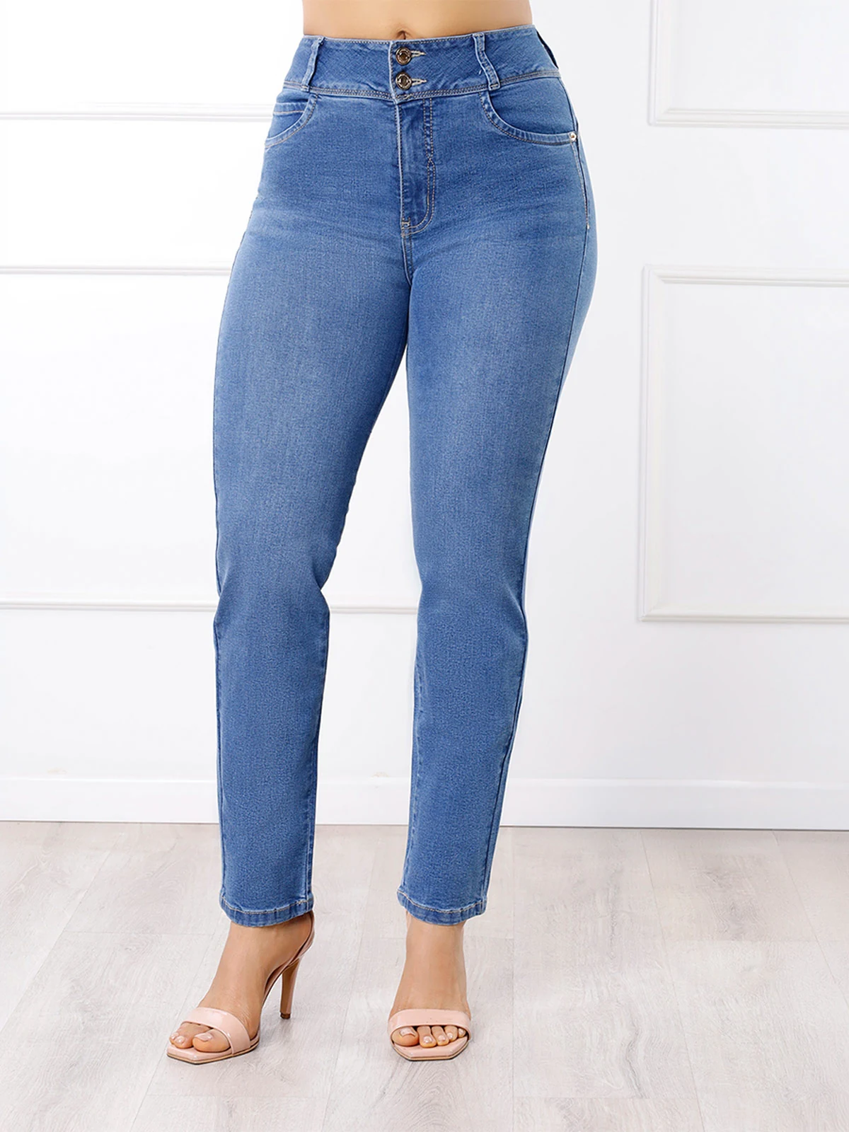 JEANS RECTO MUJER KANSAS - 1