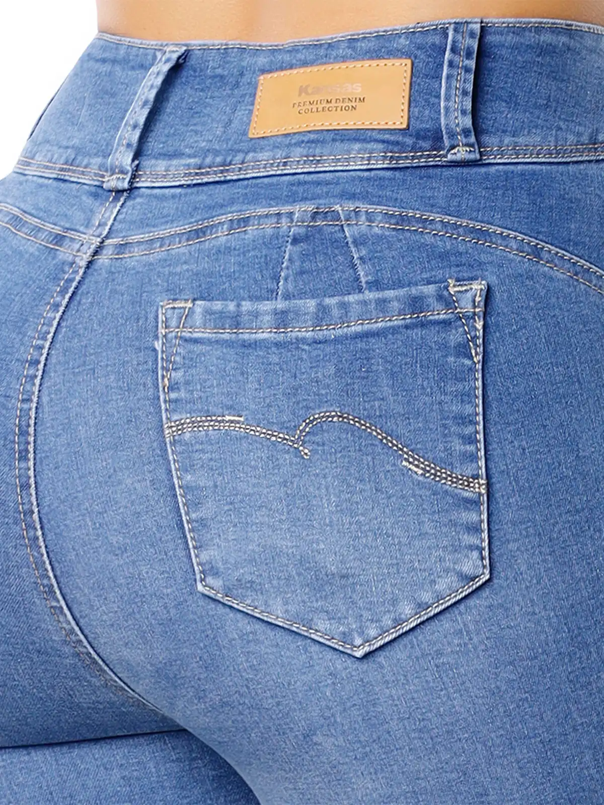 JEANS RECTO MUJER KANSAS - 4