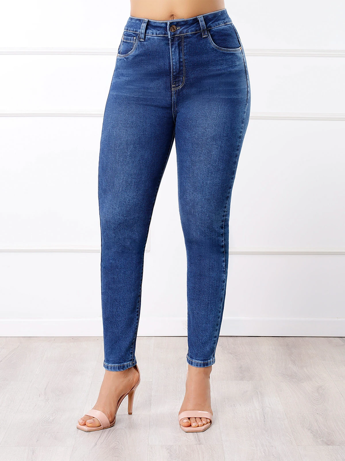 JEANS SKINNY MUJER KANSAS - 1