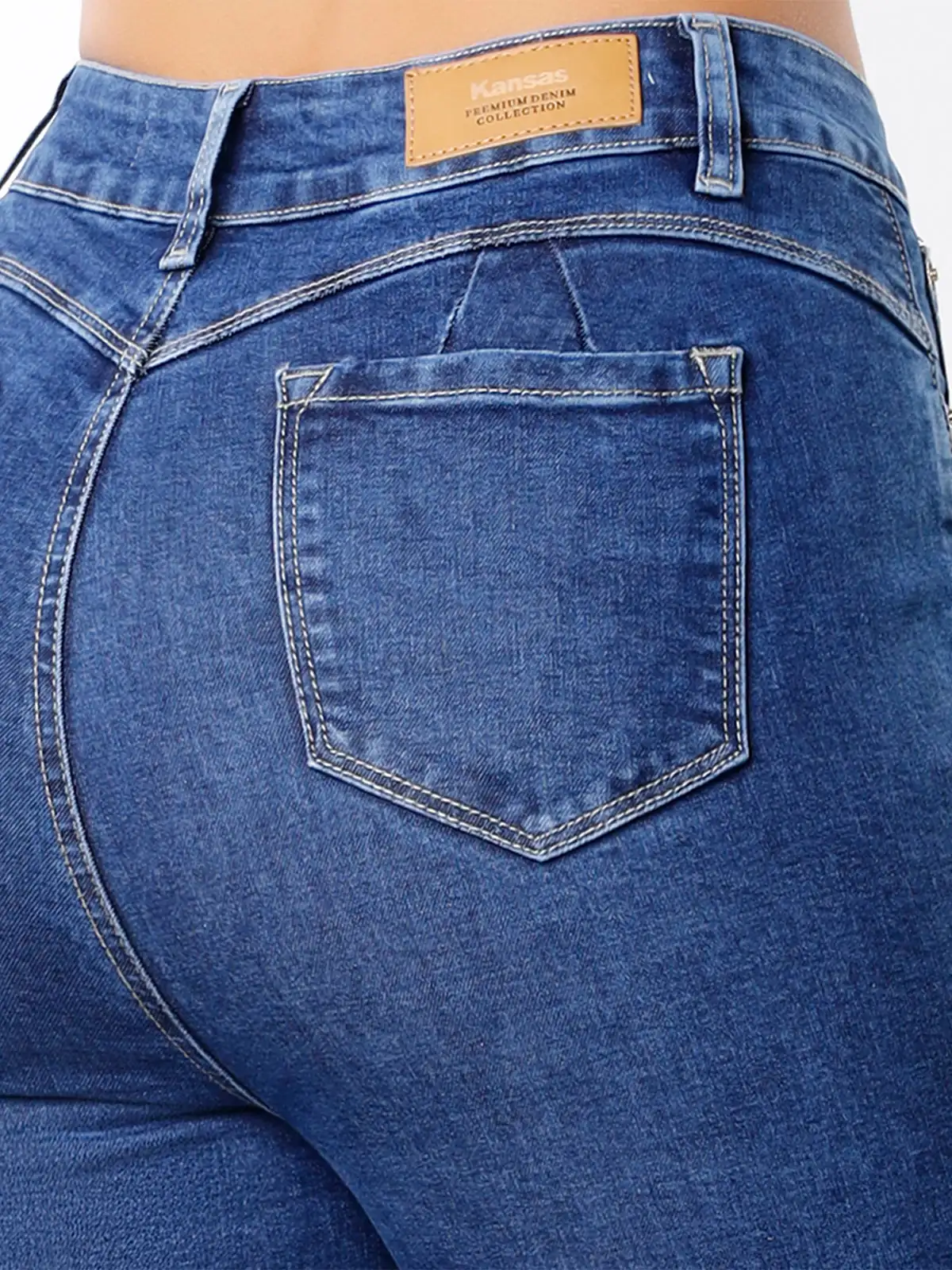 JEANS SKINNY MUJER KANSAS - 4