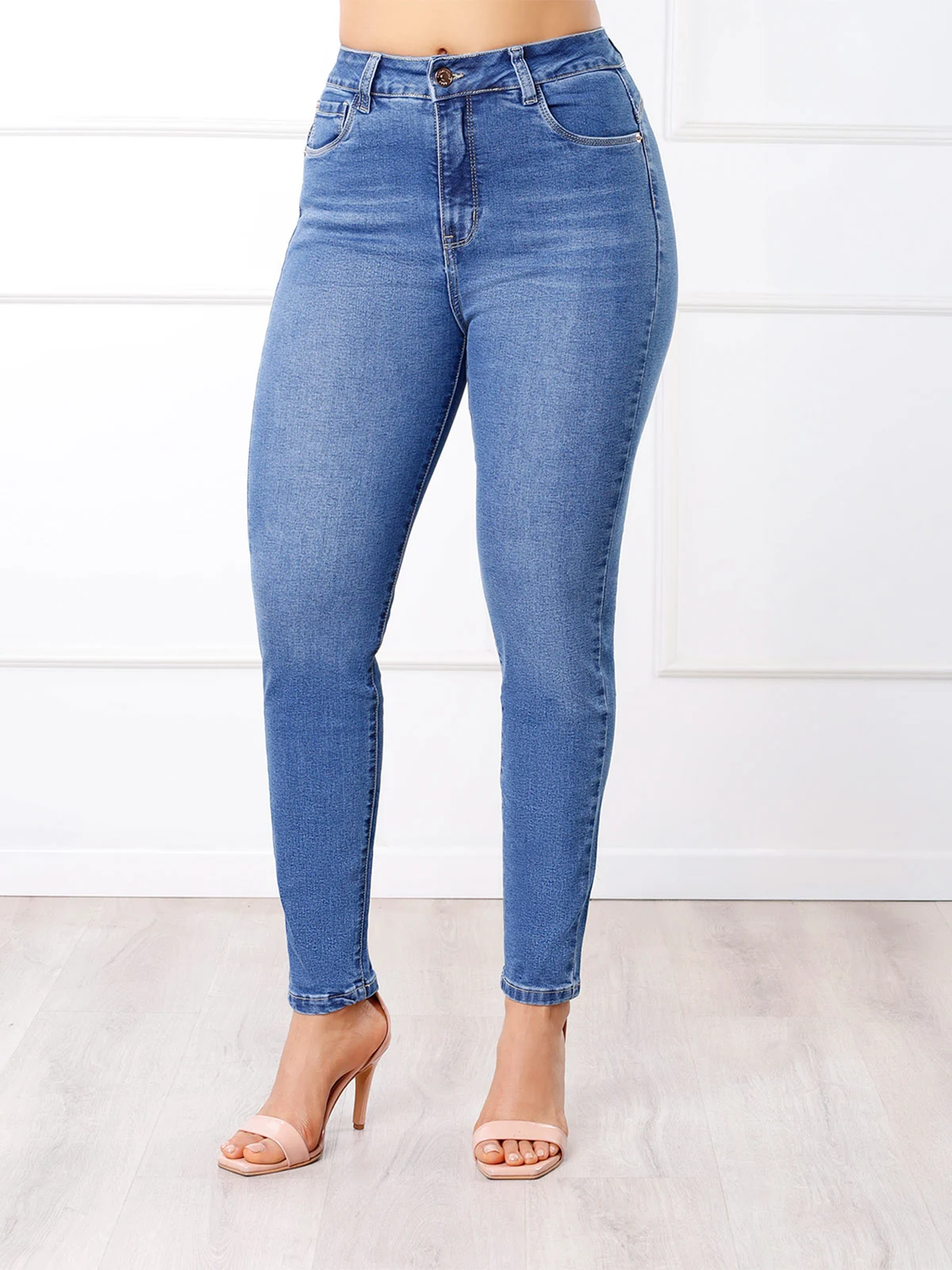 JEANS SKINNY MUJER KANSAS - 1