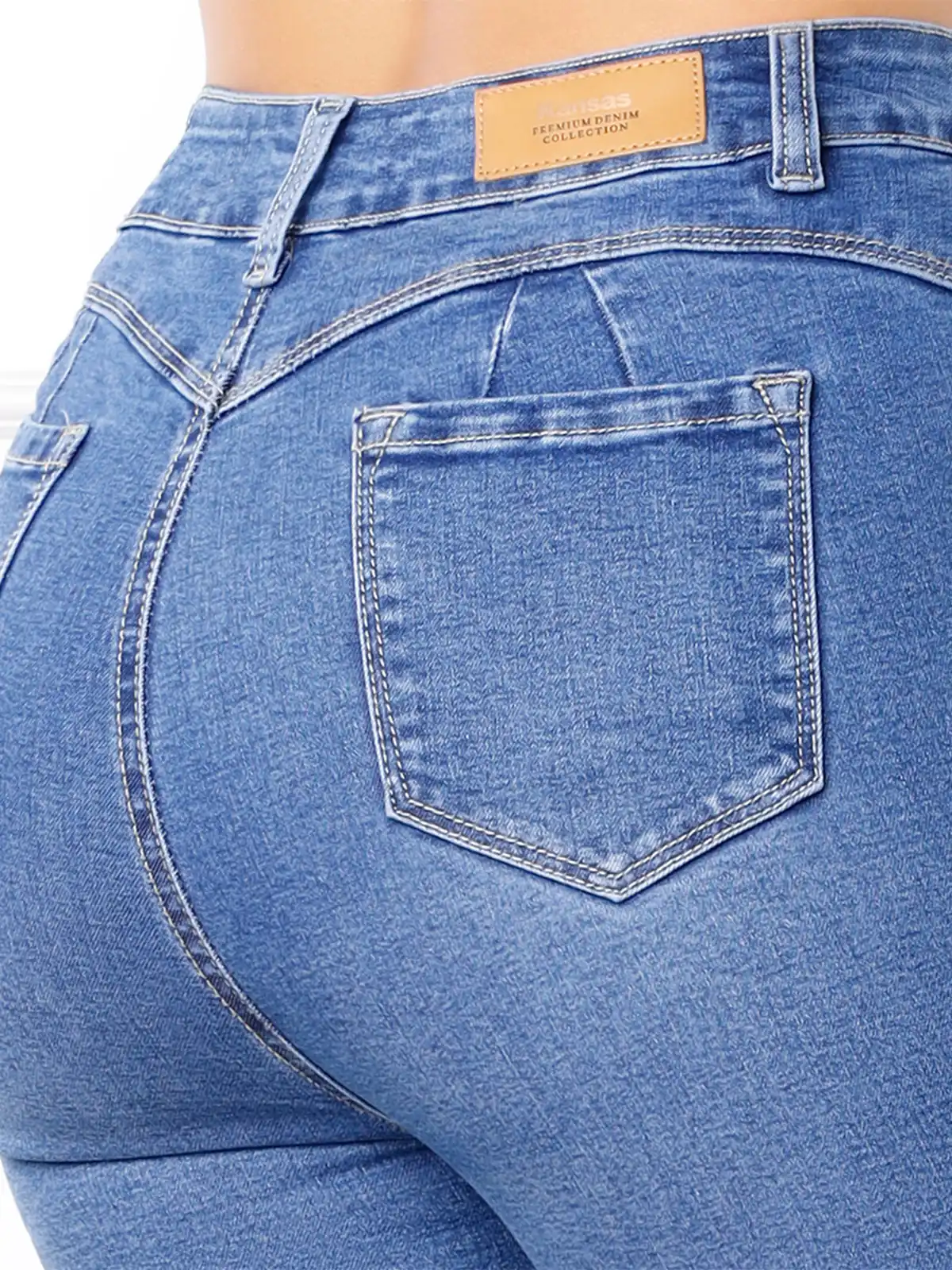 JEANS SKINNY MUJER KANSAS - 4
