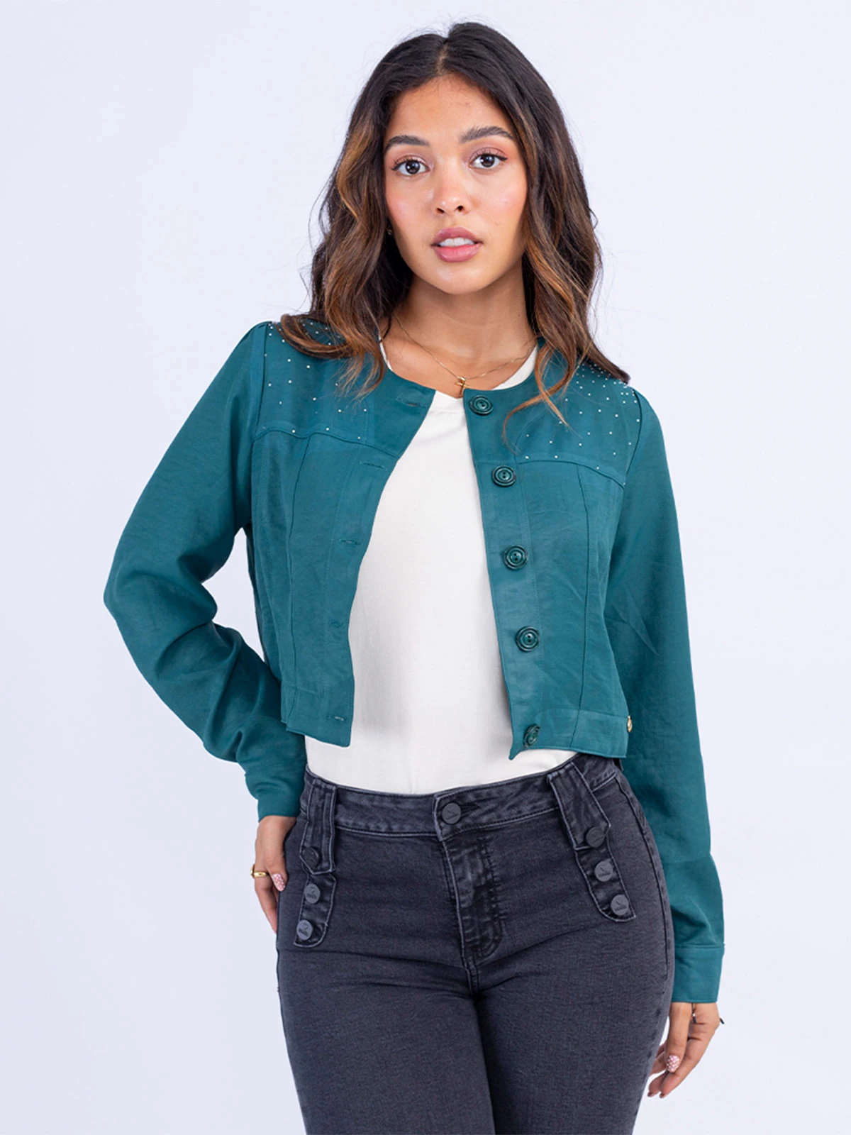 CASACA MUJER SODA BLUES DRINEA - 1