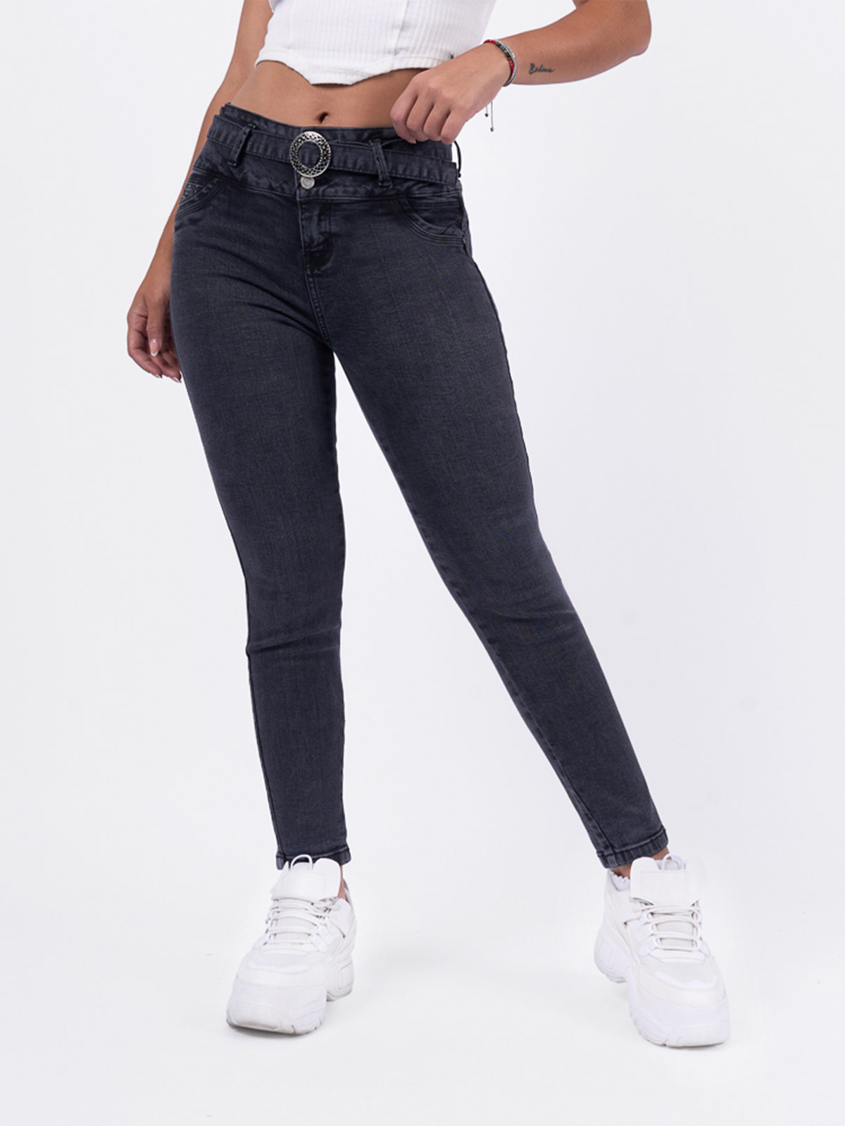 JEANS SKINNY MUJER BRONCO BETSY - 1
