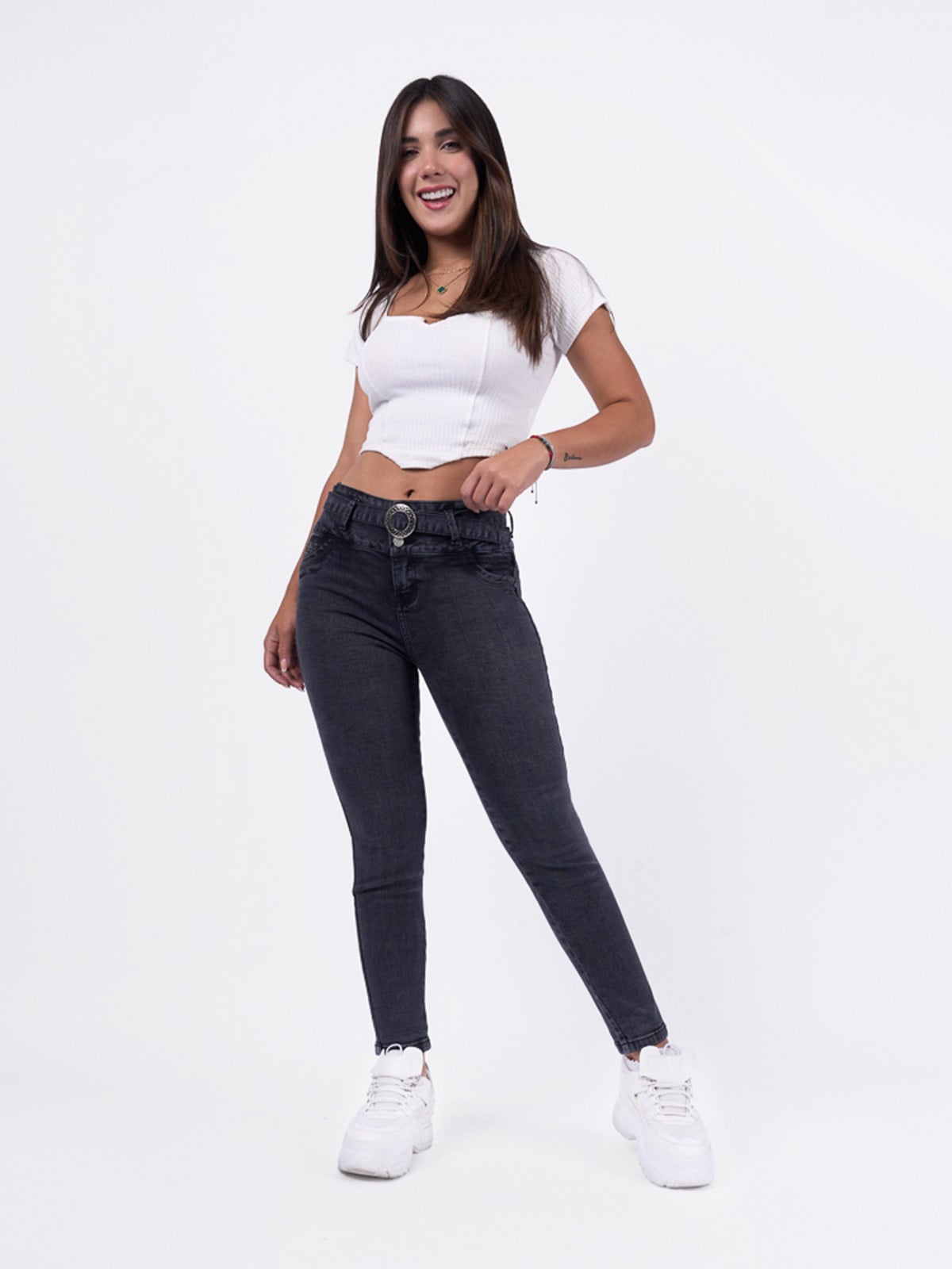 JEANS SKINNY MUJER BRONCO BETSY - 4