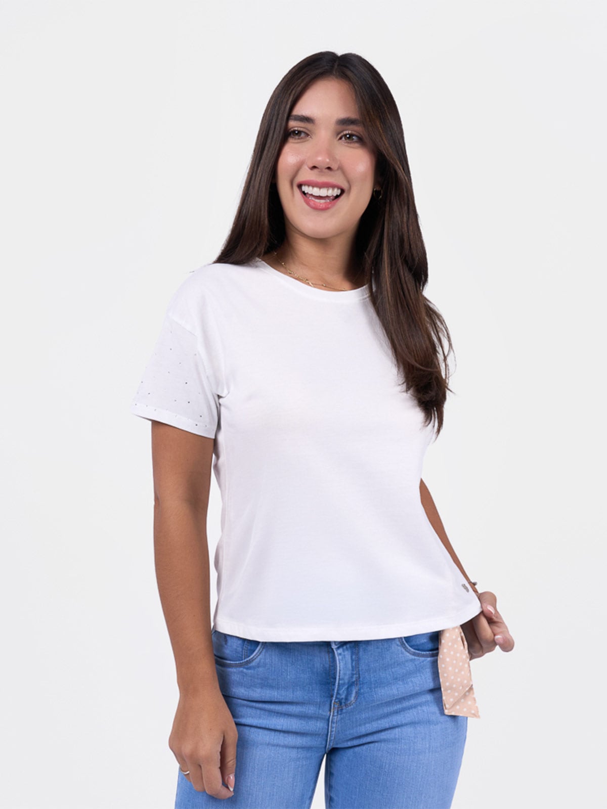 POLO MANGA CORTA MUJER BRONCO ISAT - 1