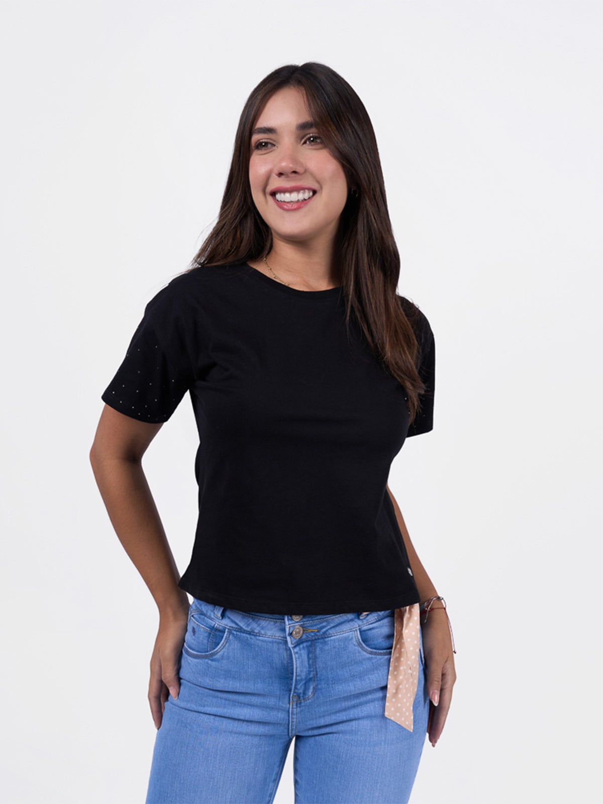 POLO MANGA CORTA MUJER BRONCO ISAT - 1