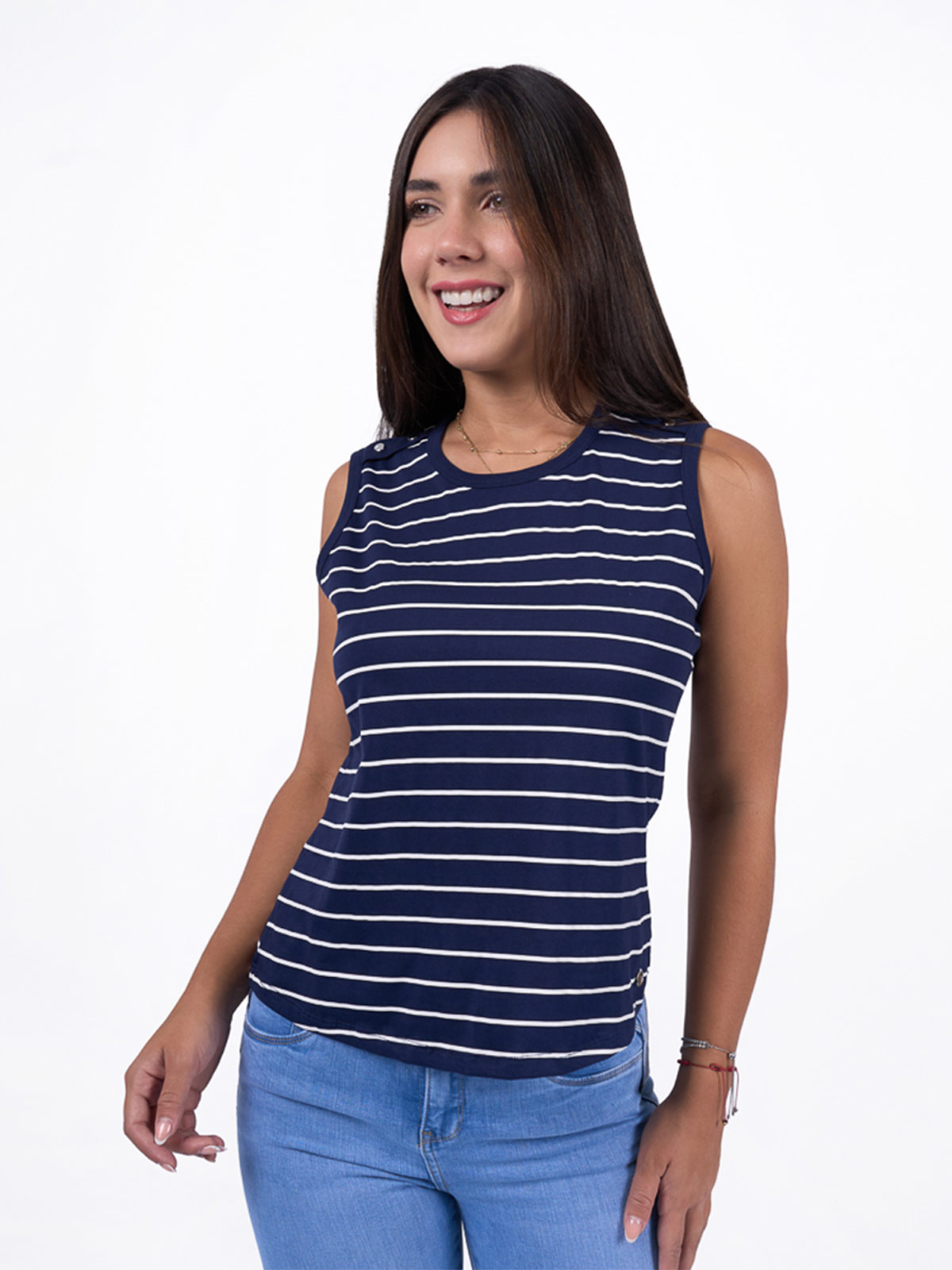 POLO MANGA CORTA MUJER BRONCO AMALL - 1