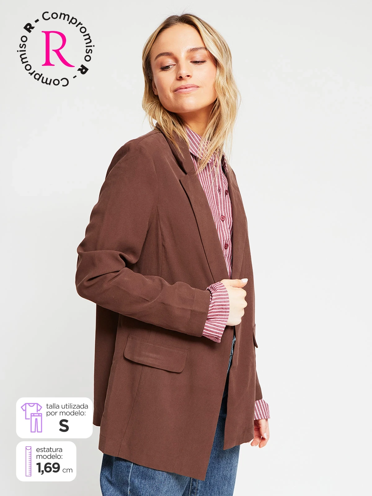 BLAZER MUJER INDEX CORTO PUNTA - 1