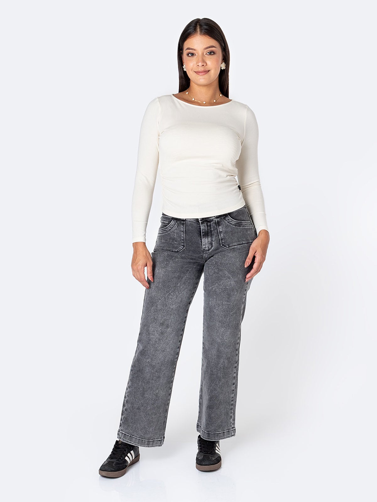 POLO MANGA LARGA MUJER PIONIER YERTIL - 4