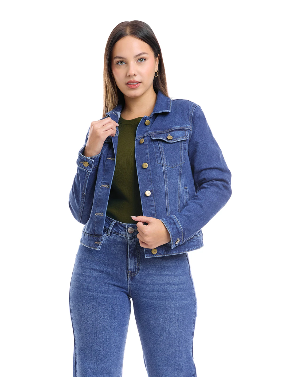 CASACA MUJER METAL JEANS DENIM HD - 3