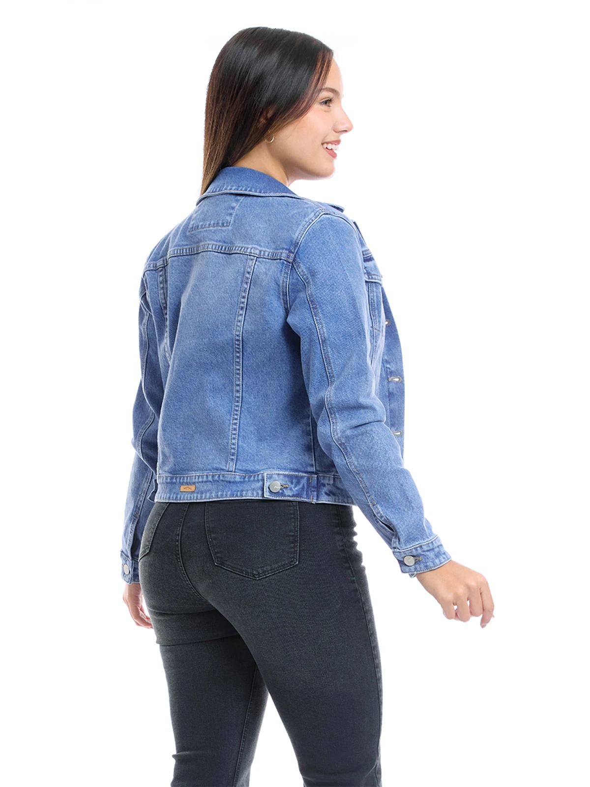 CASACA MUJER METAL JEANS DENIM HD - 2