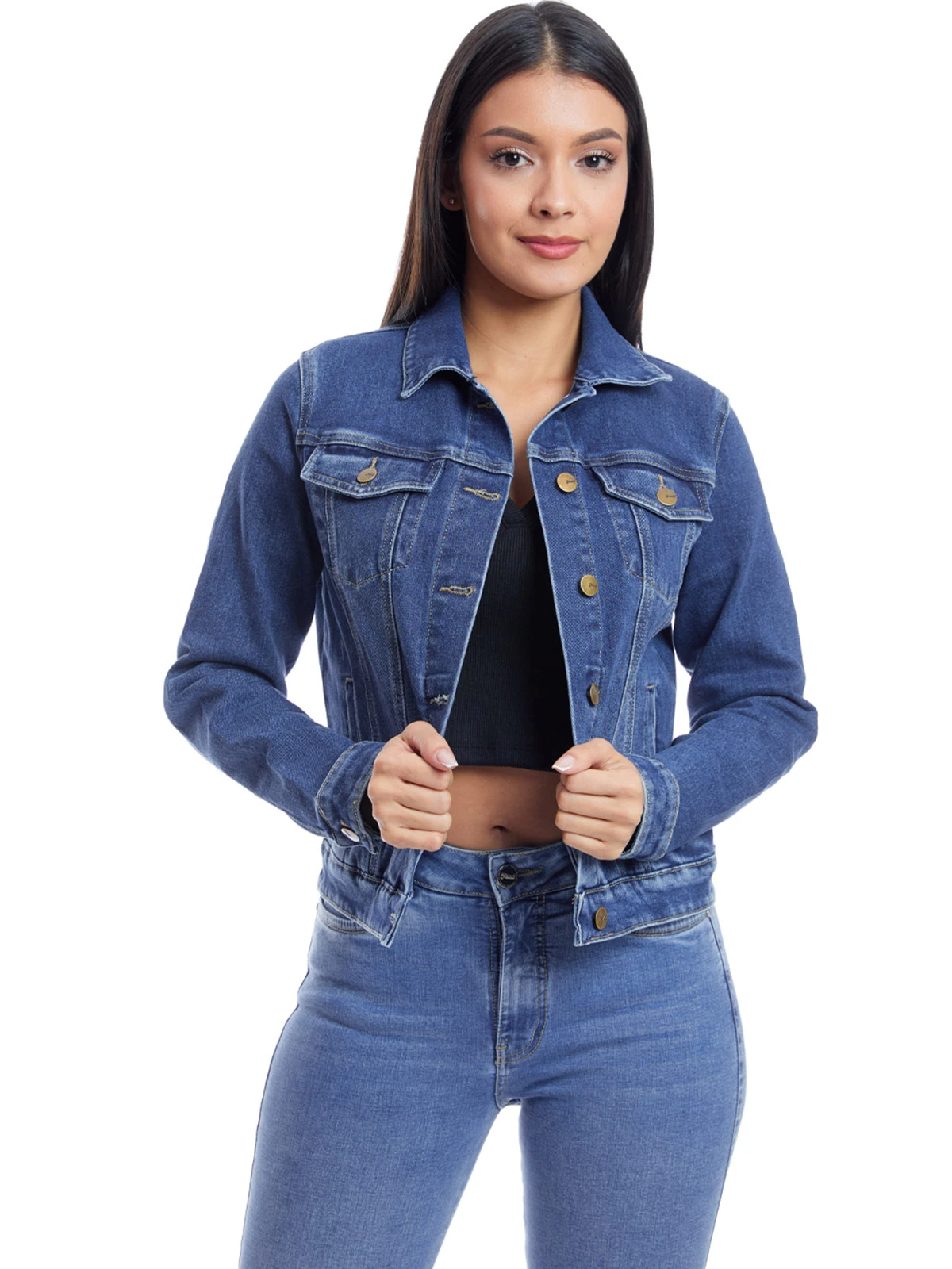 CASACA MUJER METAL JEANS SARA - 1