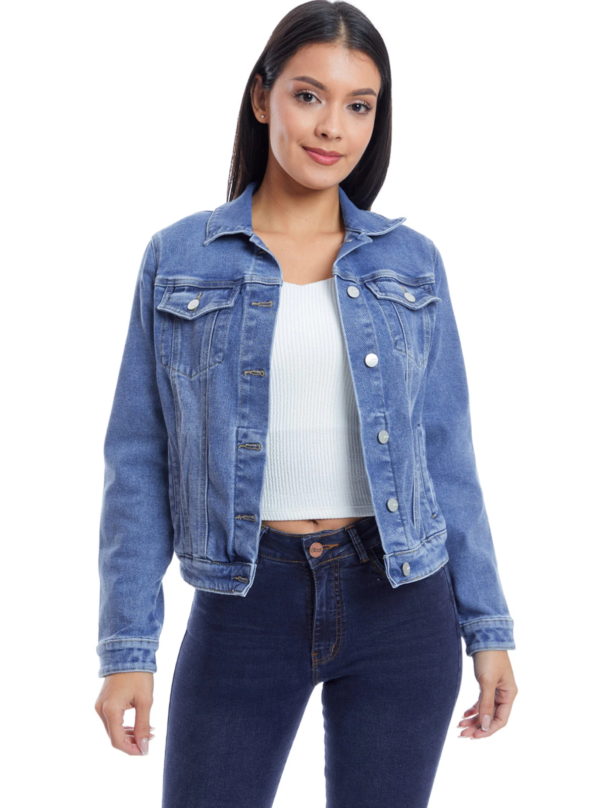 CASACA MUJER METAL JEANS SARA - 1