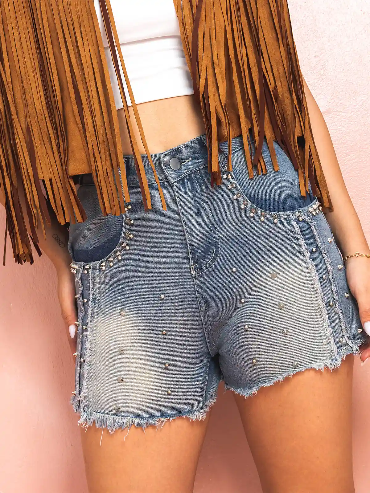 SHORT MUJER ALEJANDRA BAIGORRIA DENIM KAREN - 3