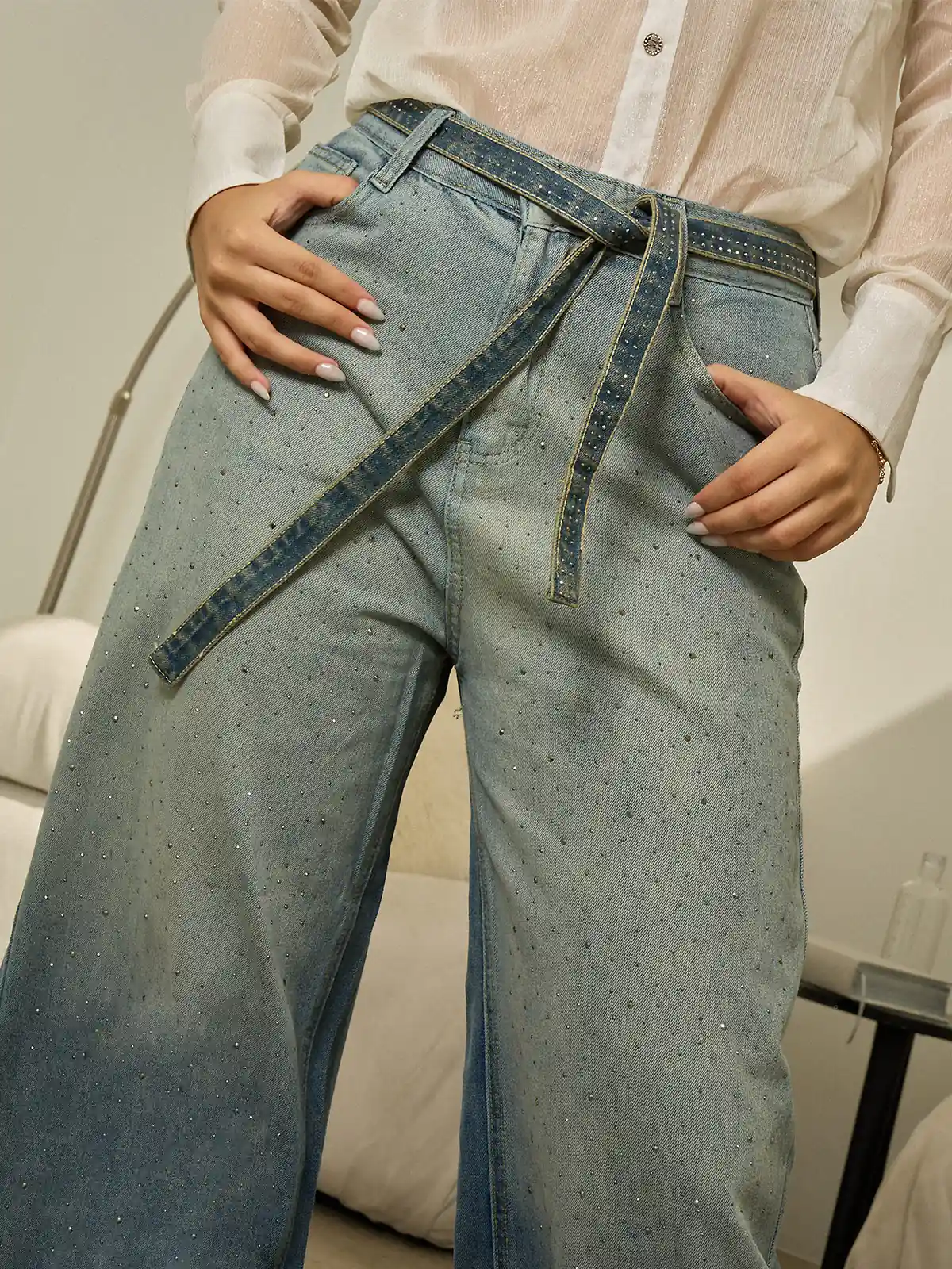 JEANS MUJER GLAM ISABEL - 4