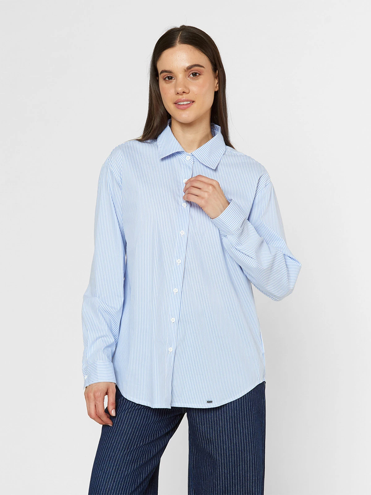 BLUSA MUJER EXIT STRIPES - 1