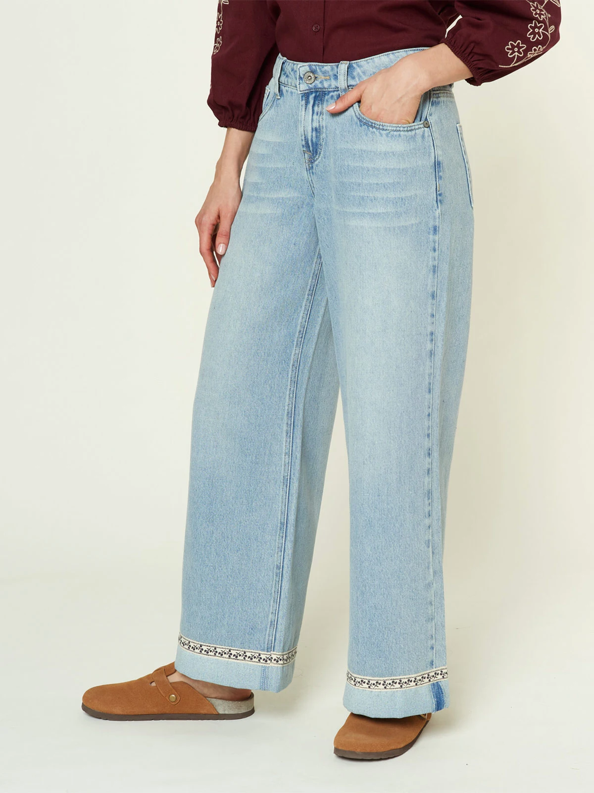 JEANS WIDE LEG MUJER EXIT ANAYEL - 2