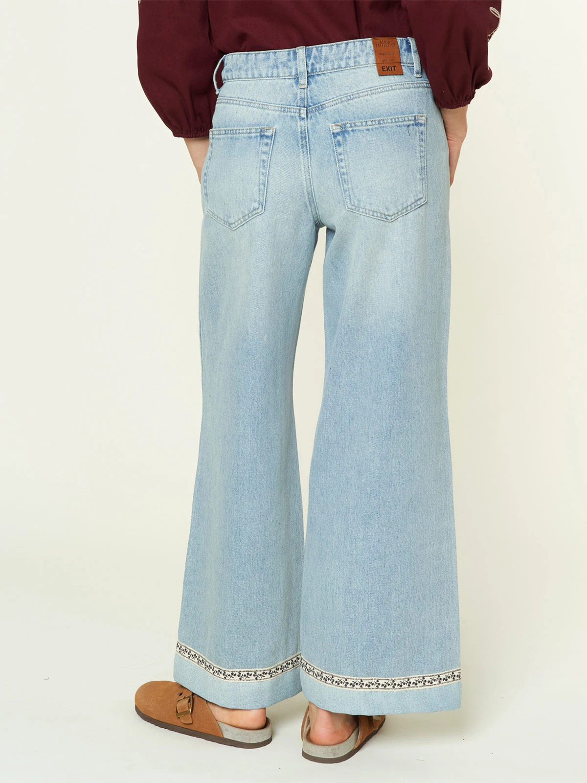 JEANS WIDE LEG MUJER EXIT ANAYEL - 3