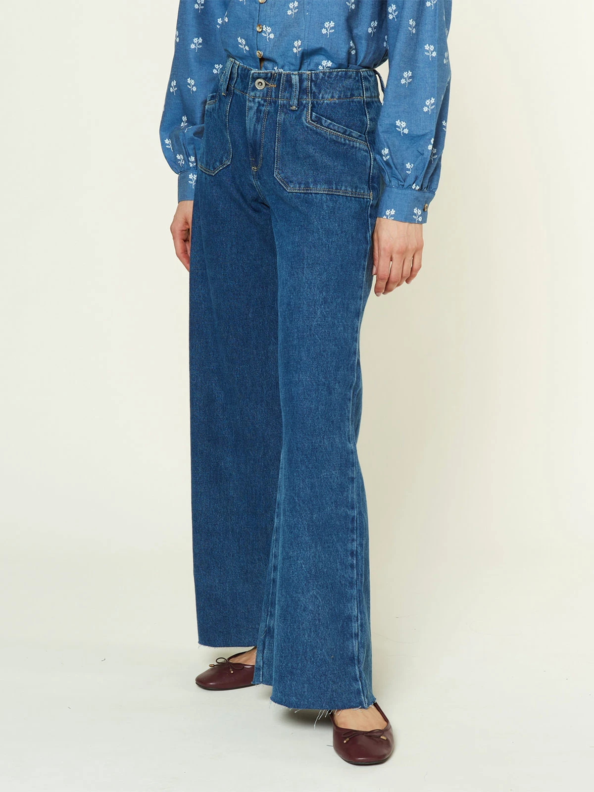 JEANS WIDE LEG MUJER EXIT ANDALUCIA - 2