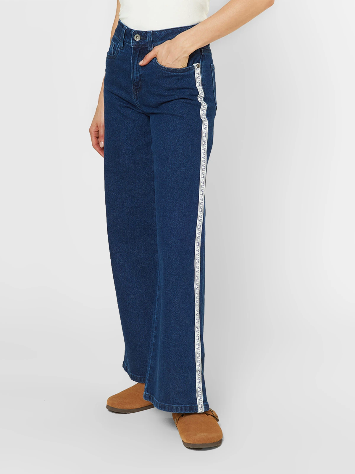JEANS WIDE LEG MUJER EXIT NEW YOANA - 3