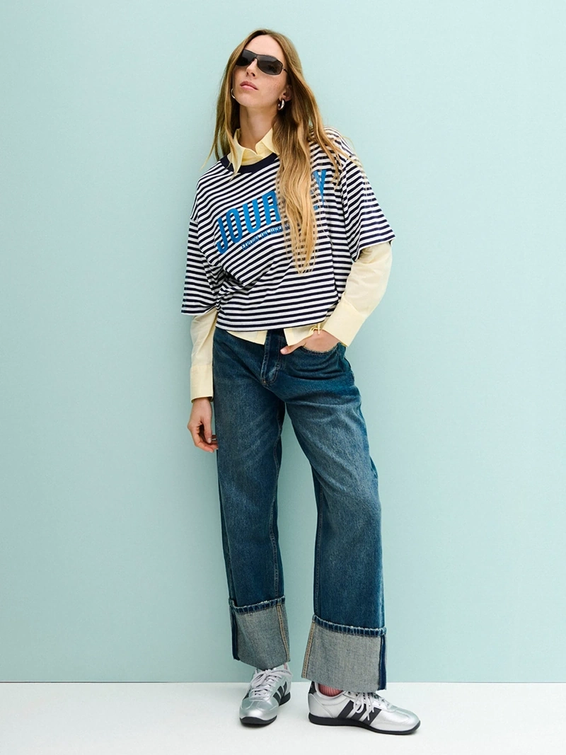 JEANS ALGODÓN REGULAR MUJER INDEX - 1