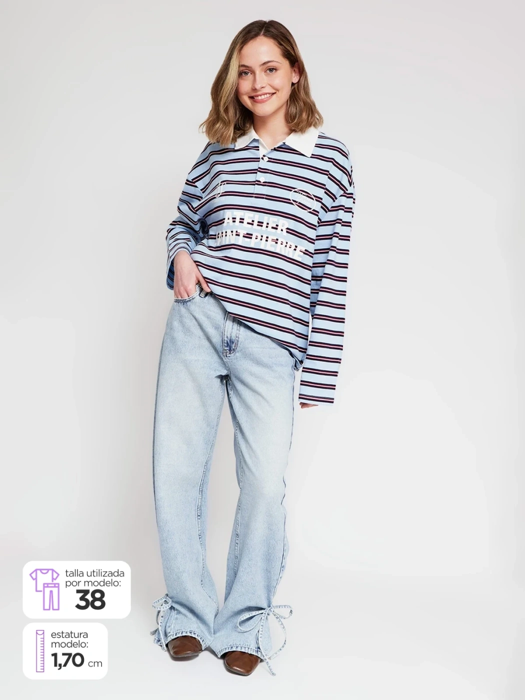 JEANS REGULAR ALGODÓN MUJER INDEX - 2