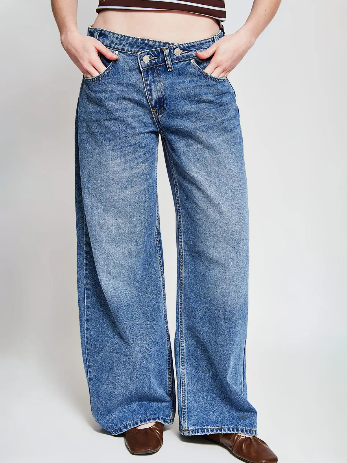 JEANS ALGODÓN REGULAR MUJER INDEX CRUCE - 2