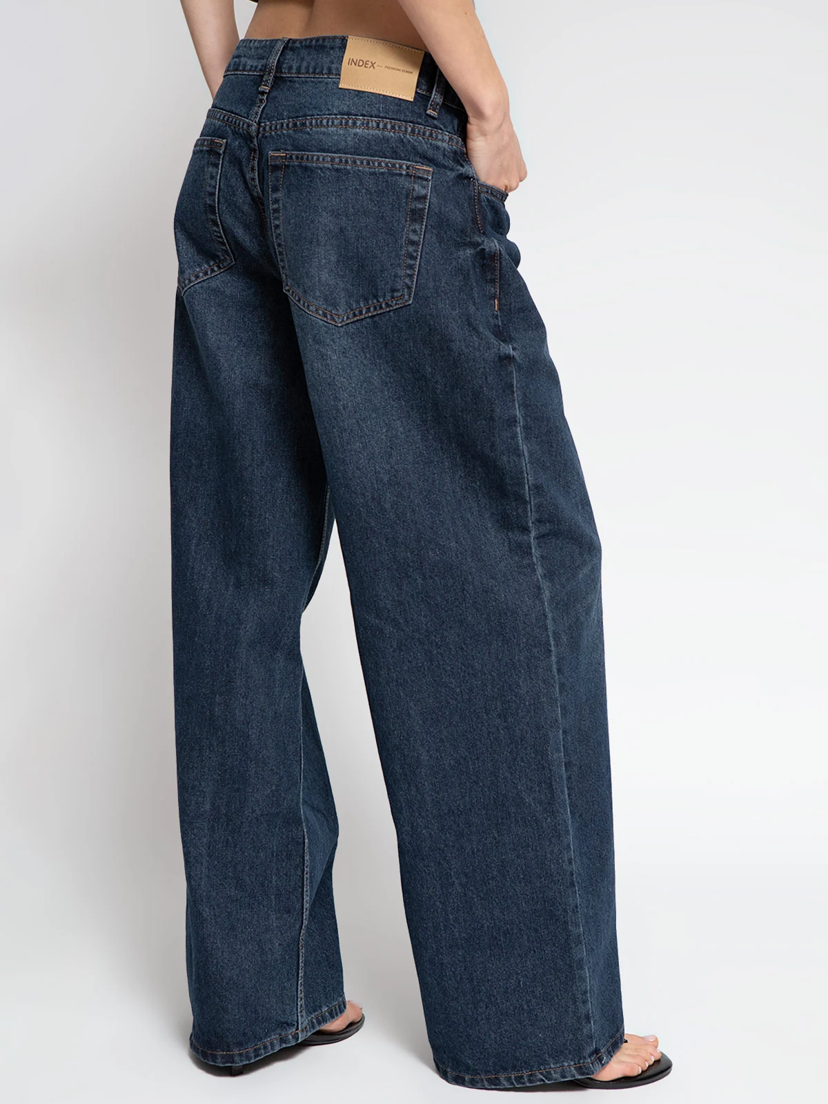 JEANS ALGODÓN REGULAR MUJER INDEX CRUCE - 3