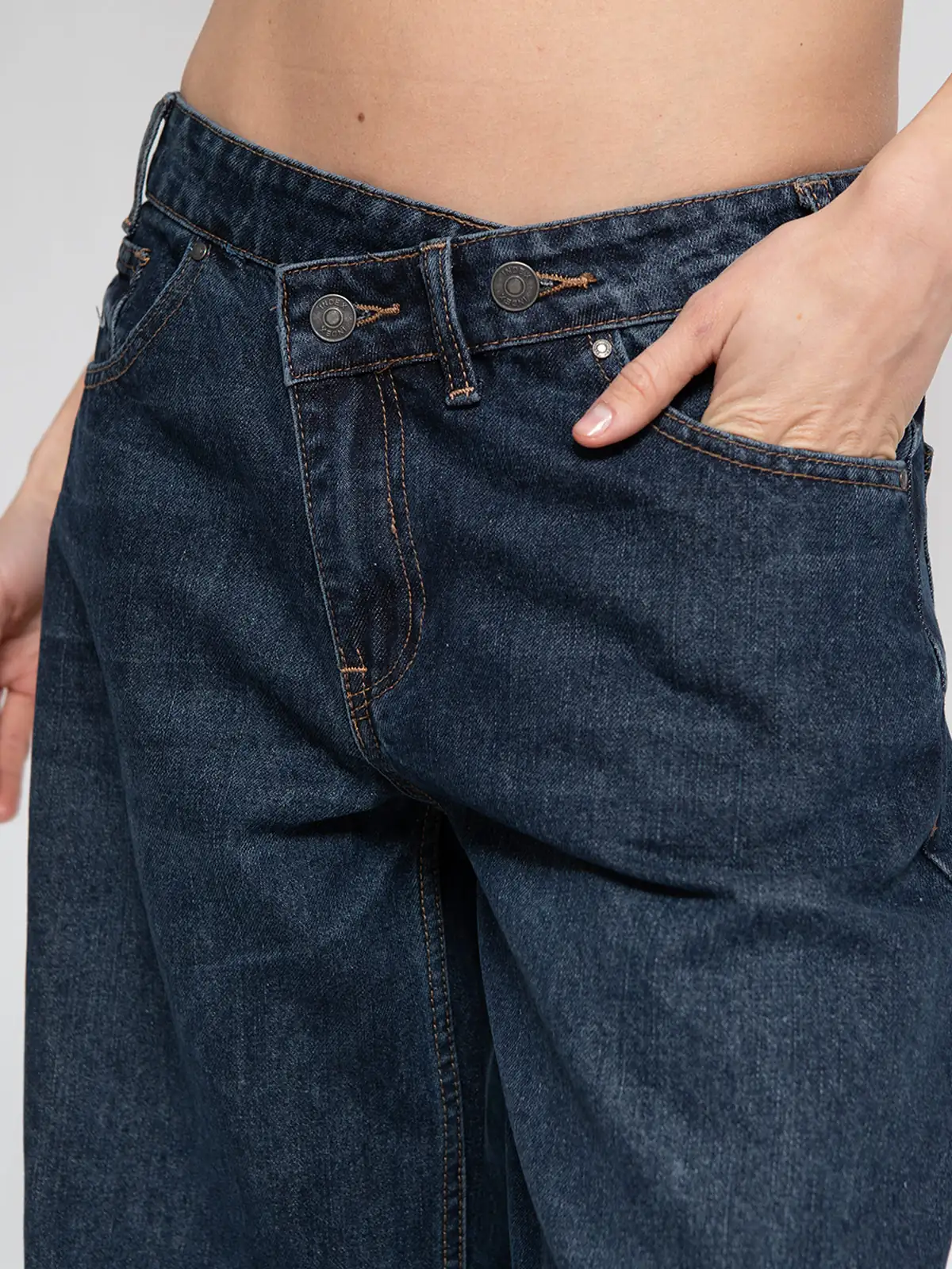 JEANS ALGODÓN REGULAR MUJER INDEX CRUCE - 4