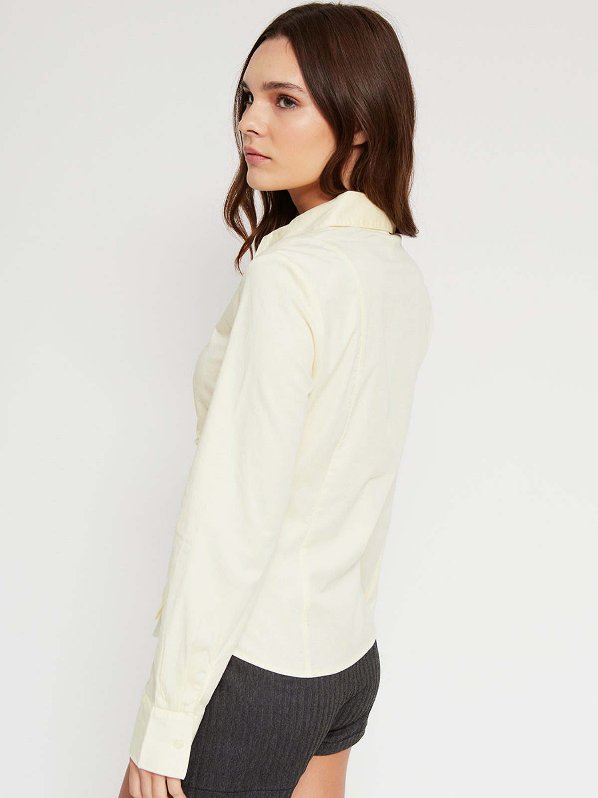 BLUSA MANGA LARGA ALGODÓN MUJER INDEX - 2