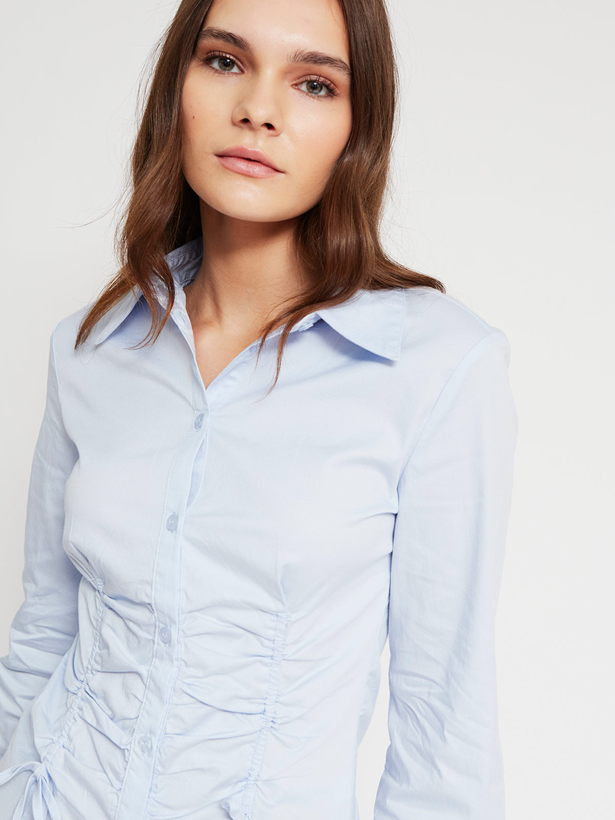BLUSA MANGA LARGA ALGODÓN MUJER INDEX - 3