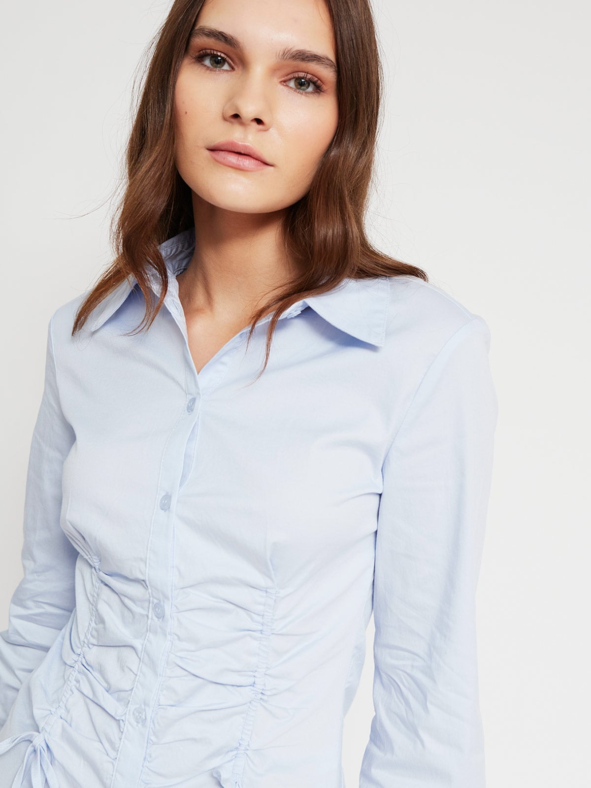 BLUSA MANGA LARGA ALGODÓN MUJER INDEX - 3