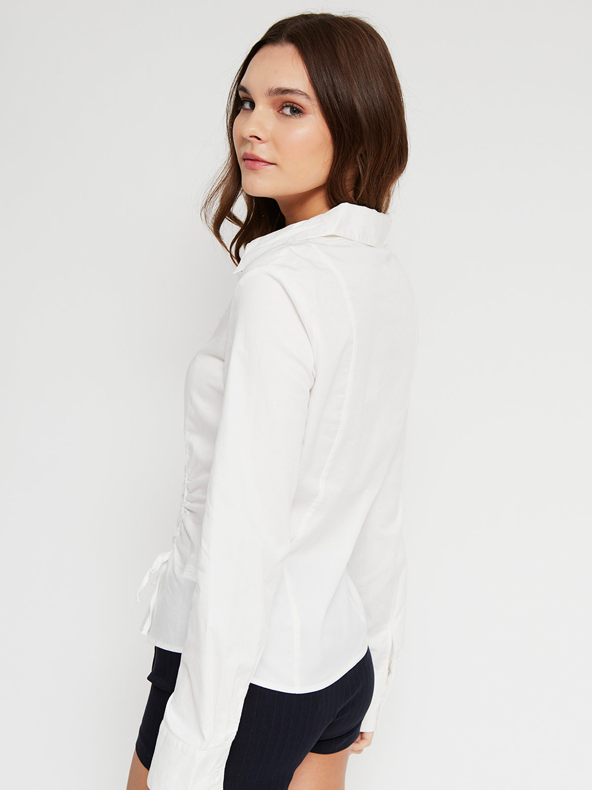 BLUSA MANGA LARGA ALGODÓN MUJER INDEX - 2