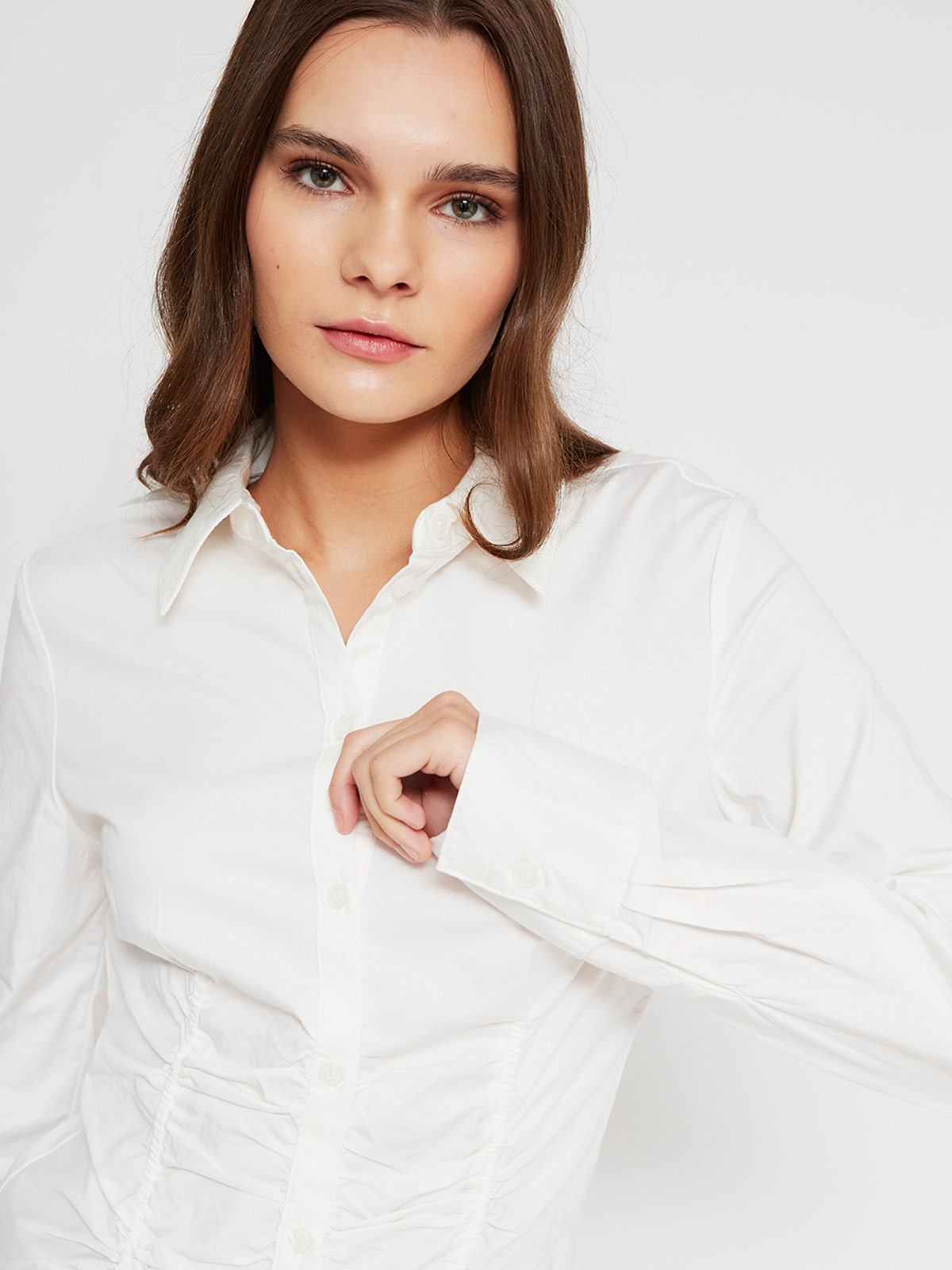 BLUSA MANGA LARGA ALGODÓN MUJER INDEX - 3