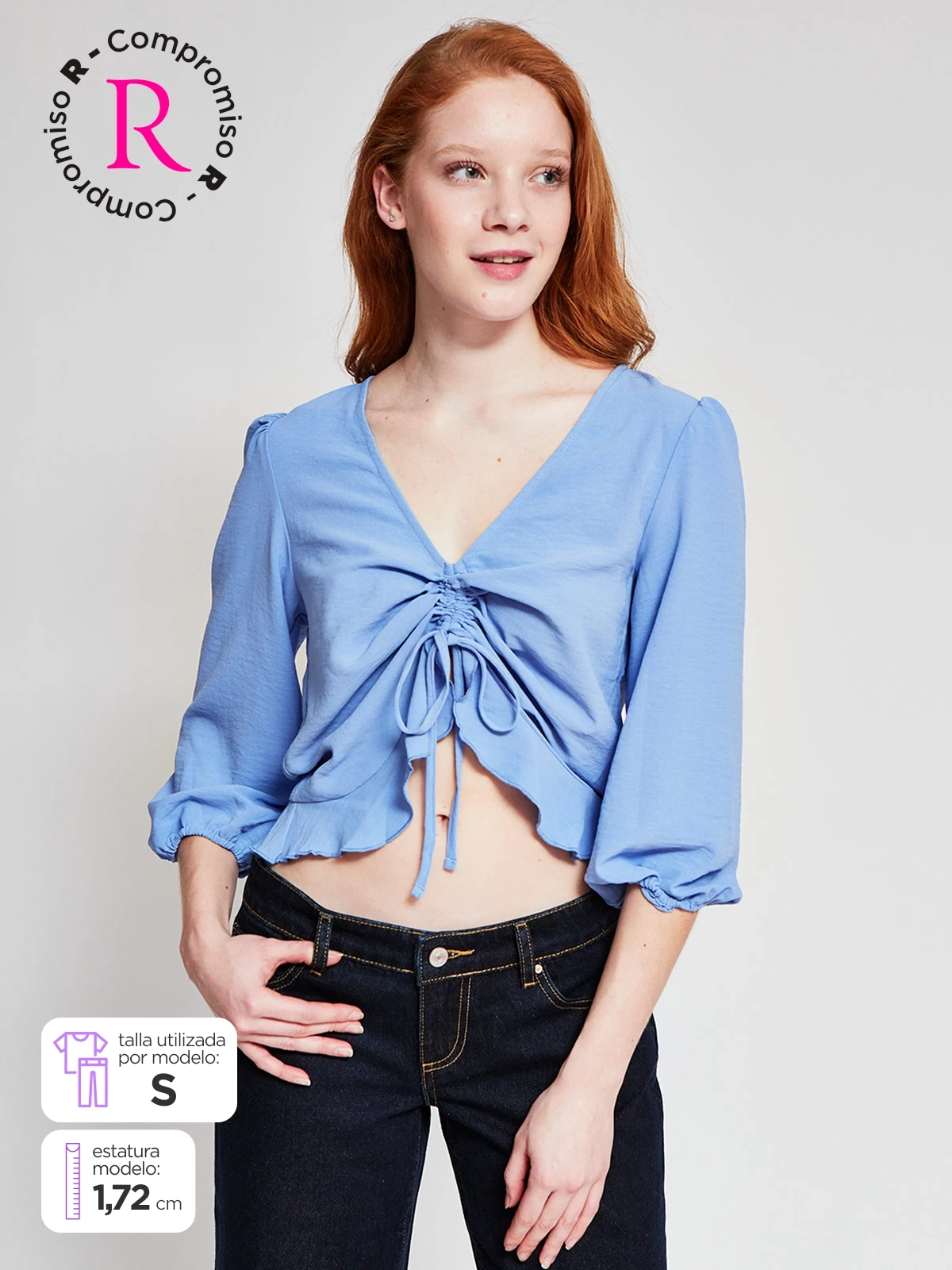 BLUSA MANGA LARGA MUJER INDEX - 1