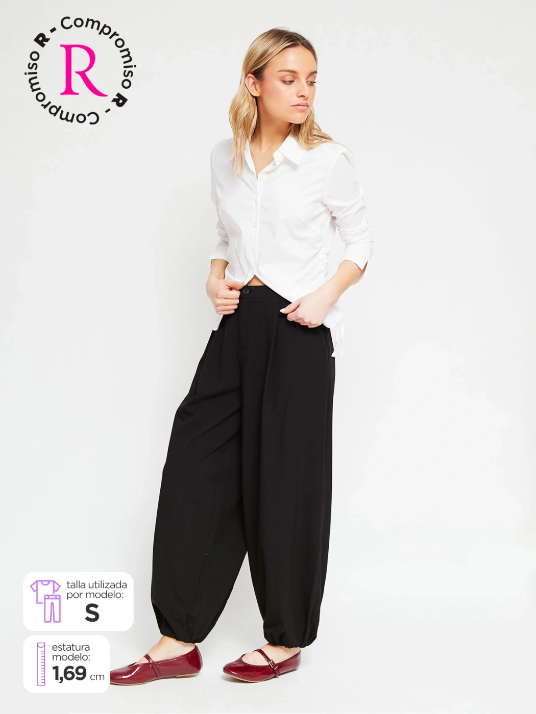 PANTALÓN REGULAR MUJER INDEX - 2