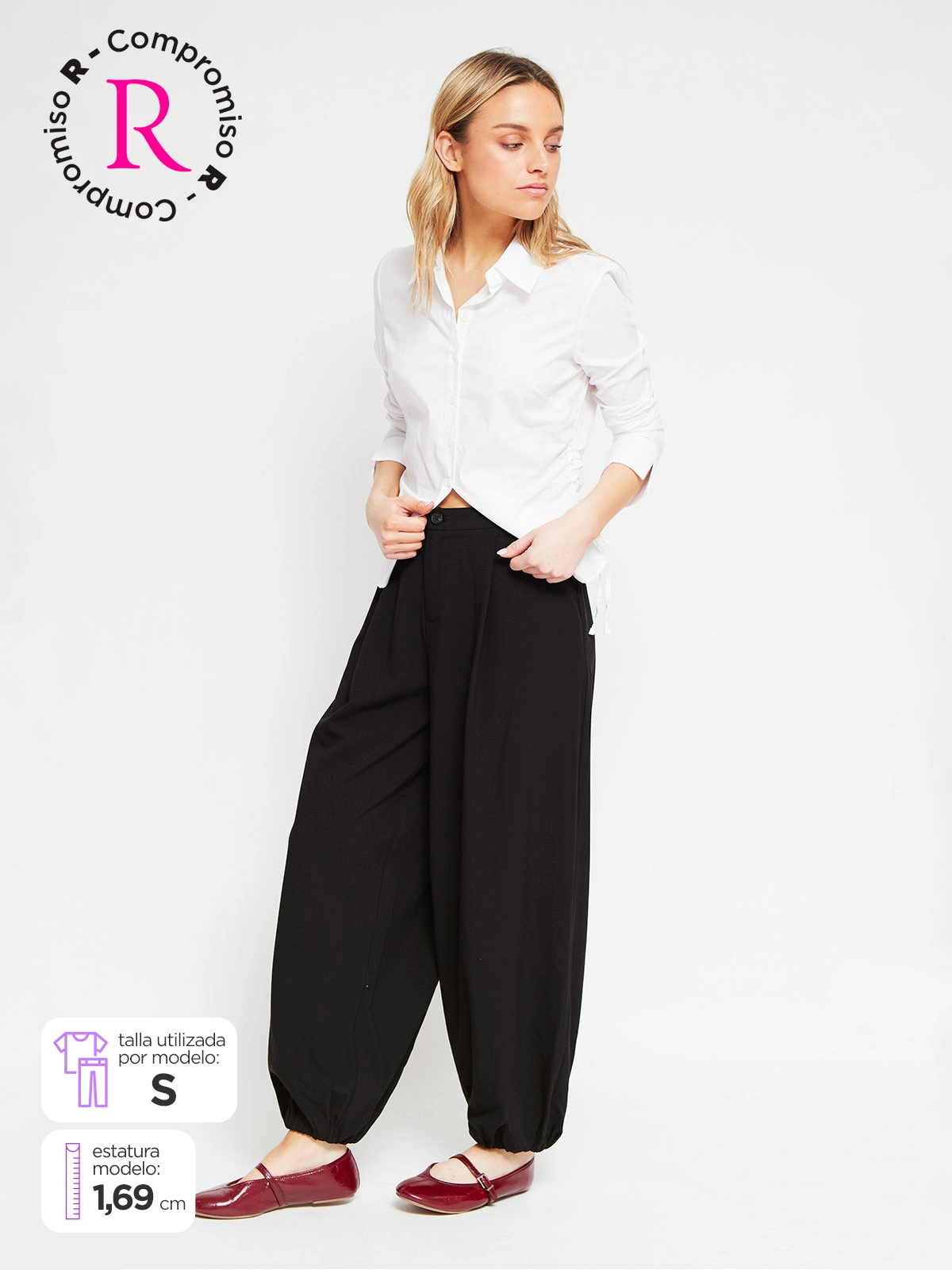 PANTALÓN REGULAR MUJER INDEX - 2
