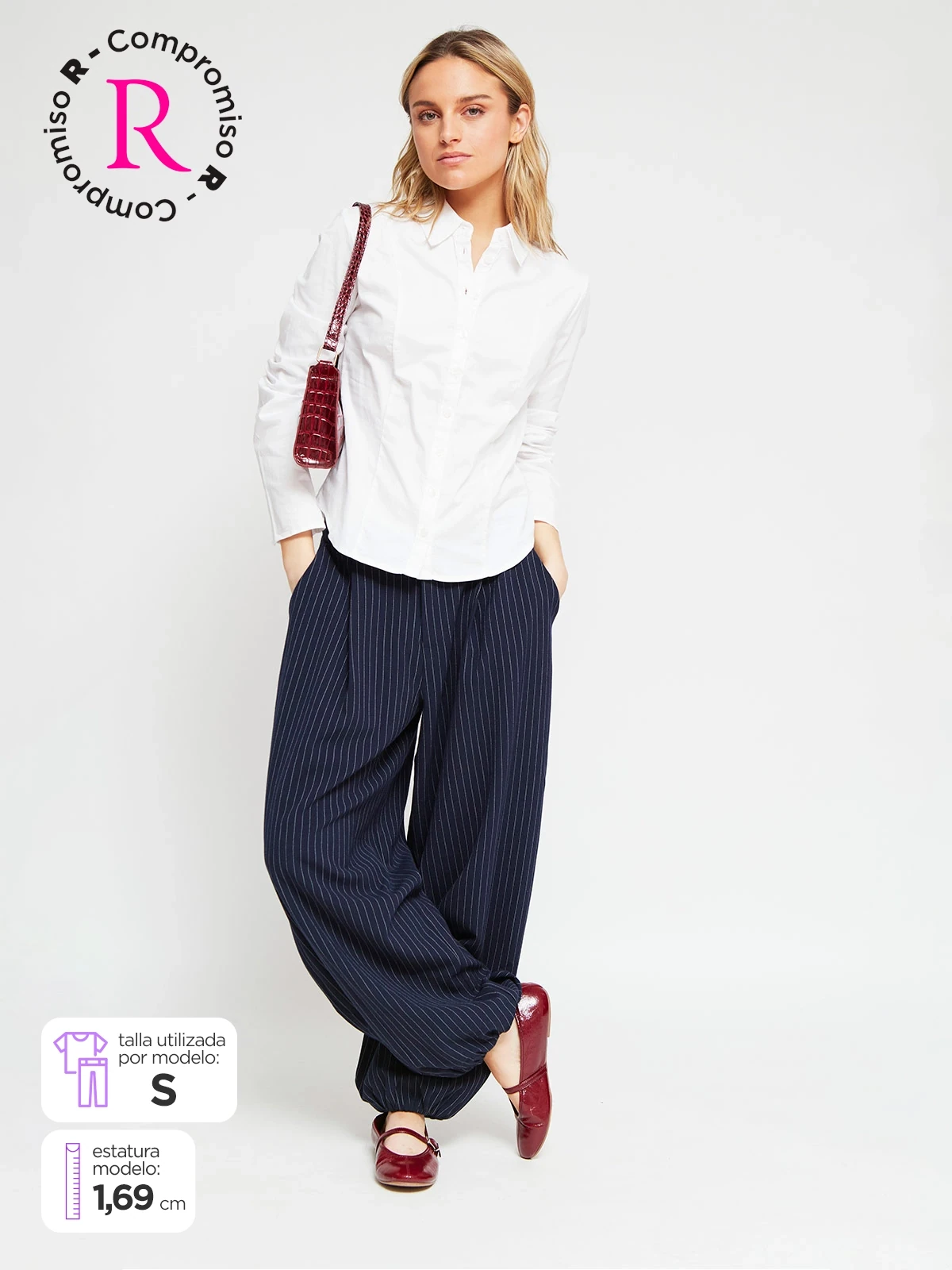 PANTALÓN REGULAR MUJER INDEX - 1