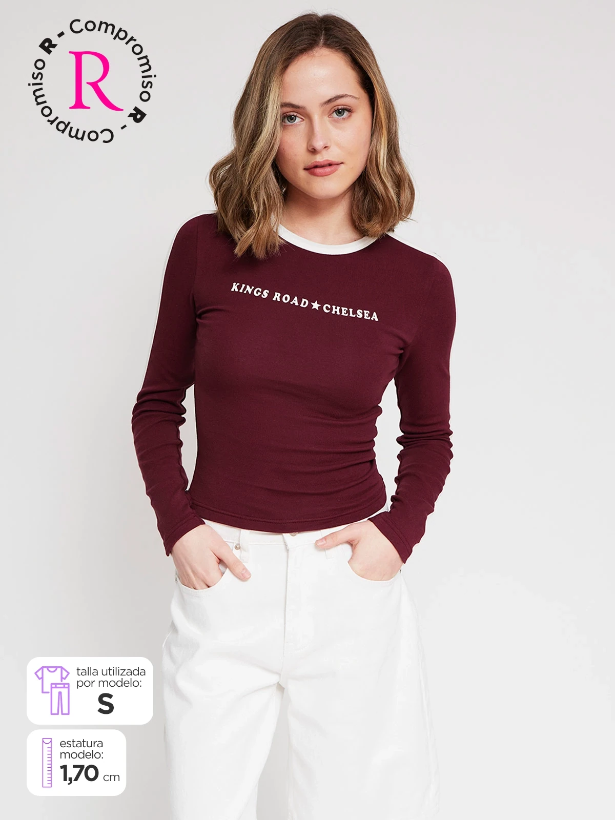 POLO MANGA LARGA ALGODÓN MUJER INDEX - 1
