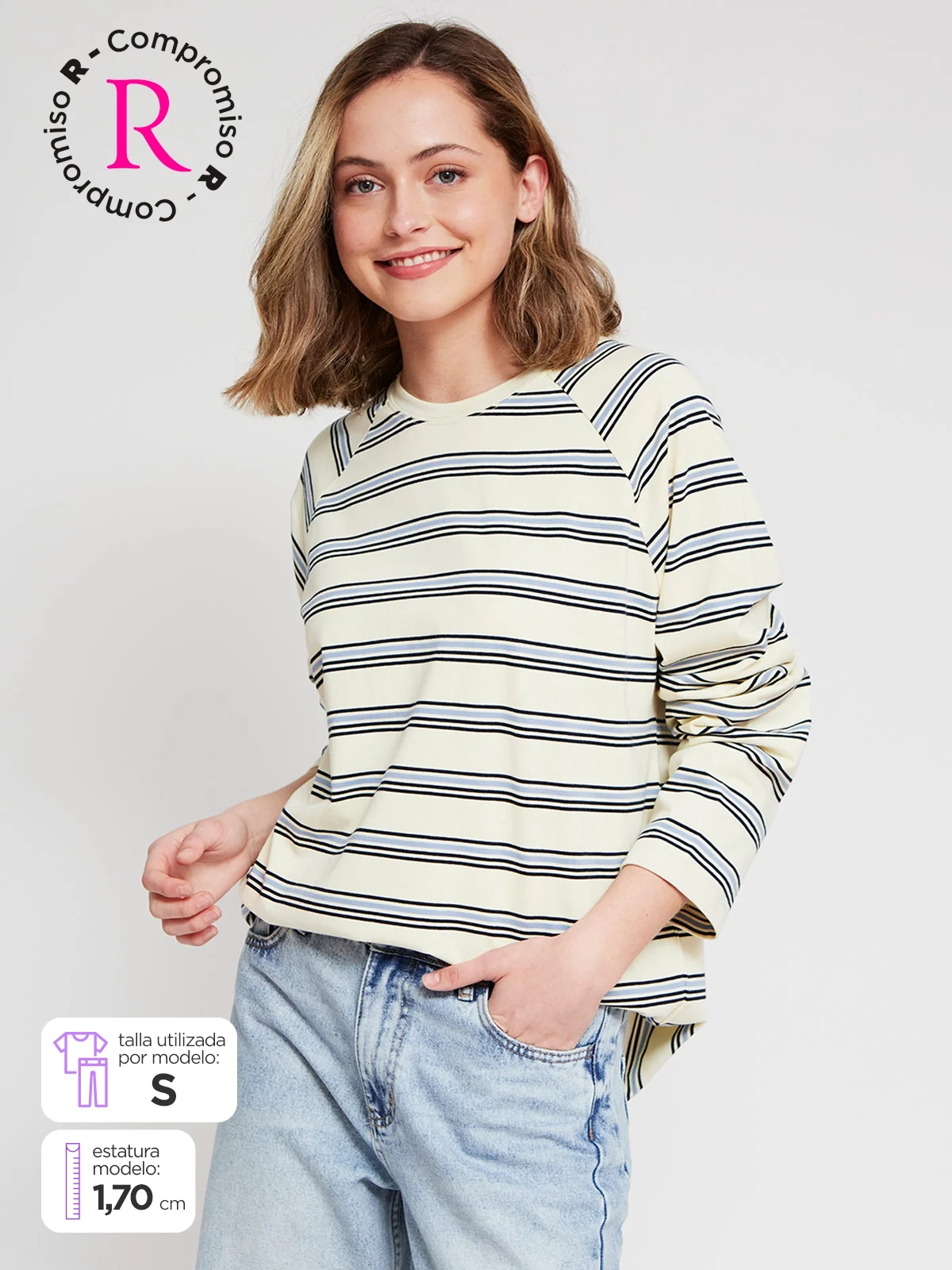 POLO MANGA LARGA ALGODÓN MUJER INDEX - 1