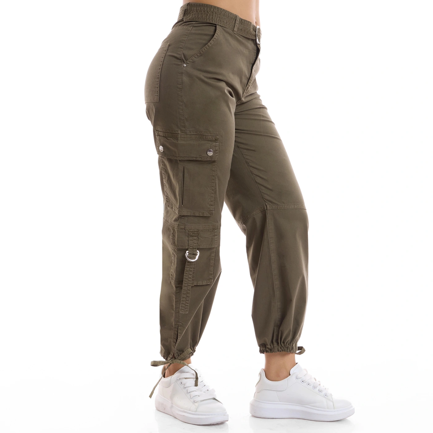 PANTALÓN CARGO MUJER METAL JEANS TENIS - 4