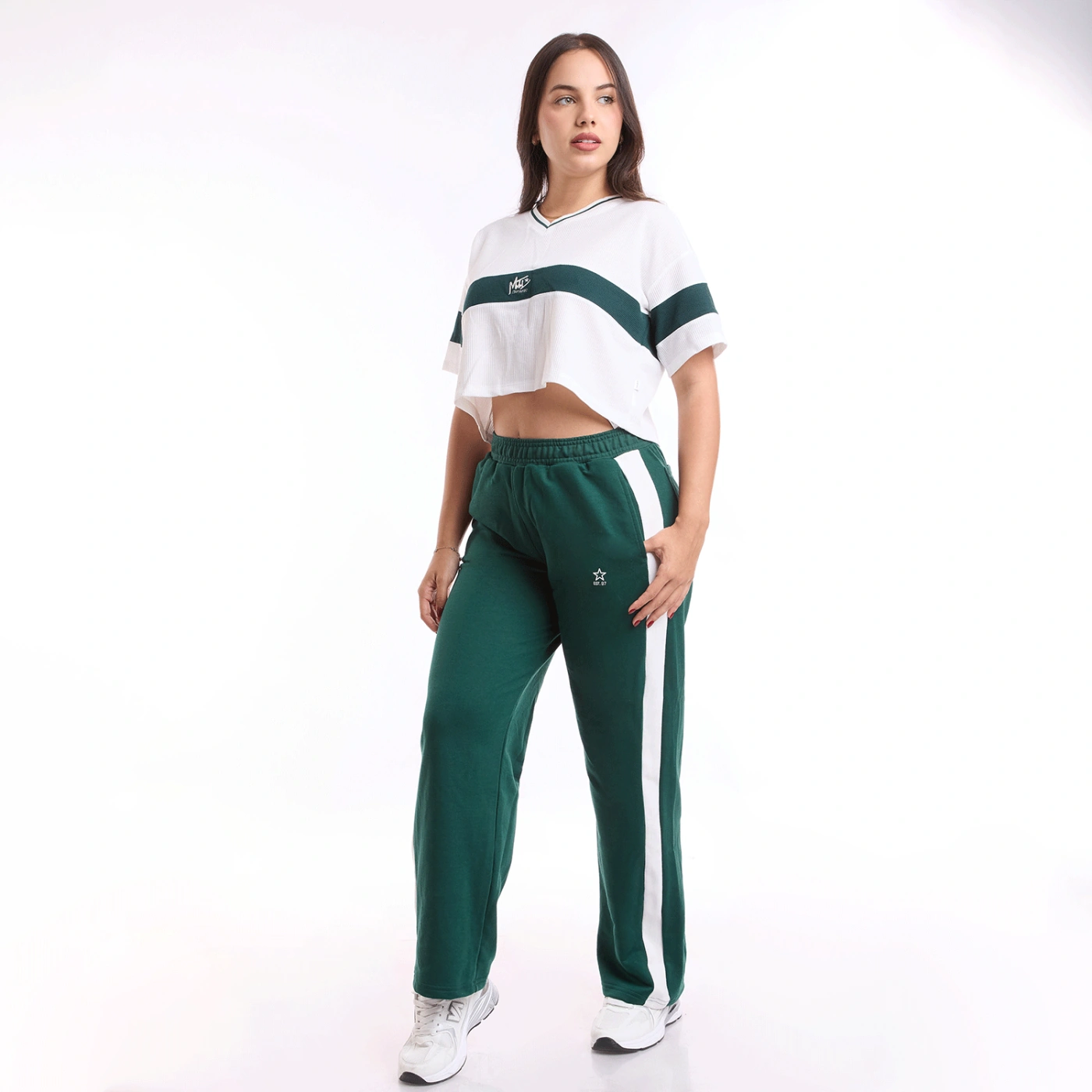 PANTALÓN DE BUZO MUJER METAL JEANS SPORTY - 1