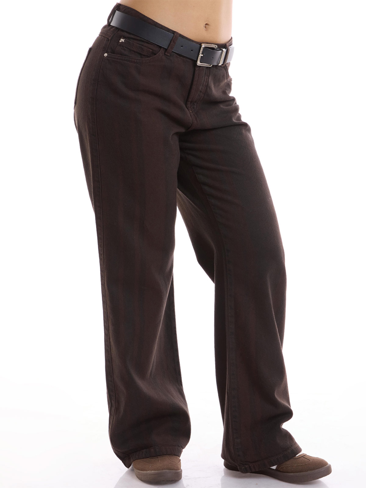 PANTALÓN STRAIGHT MUJER METAL JEANS AGATA - 3