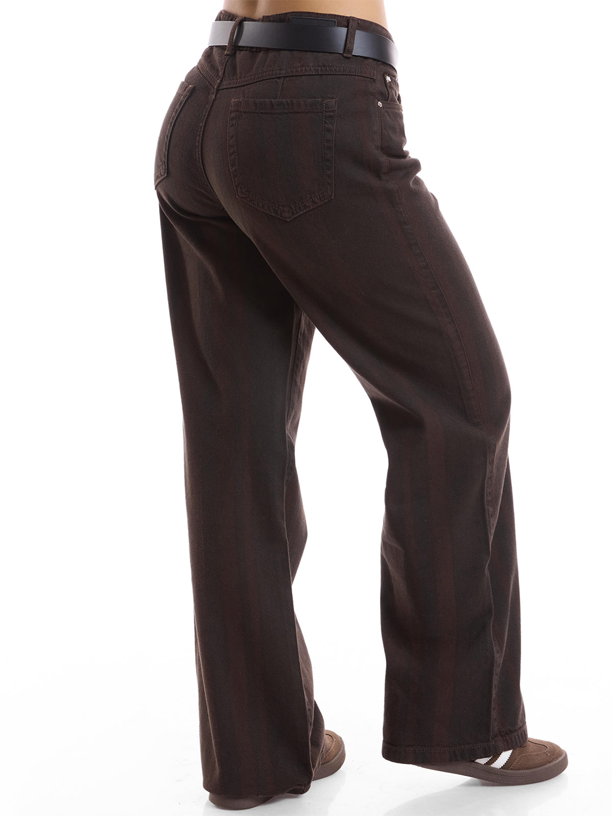 PANTALÓN STRAIGHT MUJER METAL JEANS AGATA - 4